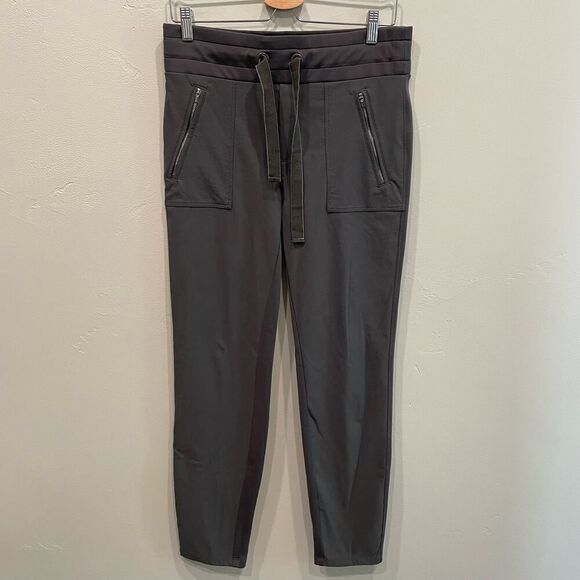 Athleta Headlands Hybrid Pant in Grey/Green - Size: 8 - Picture 1 of 8